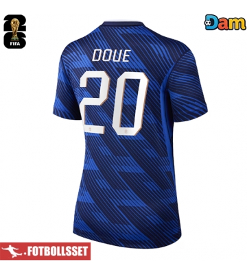 Frankrike Desire Doue #20 Hemmatröja Dam VM 2026 Kortärmad